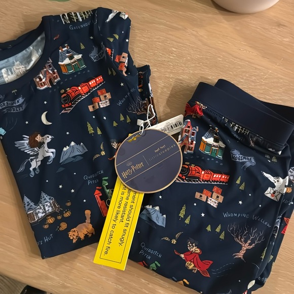 Little sleepies Harry Potter short sleeve Pjs - Picture 1 of 3